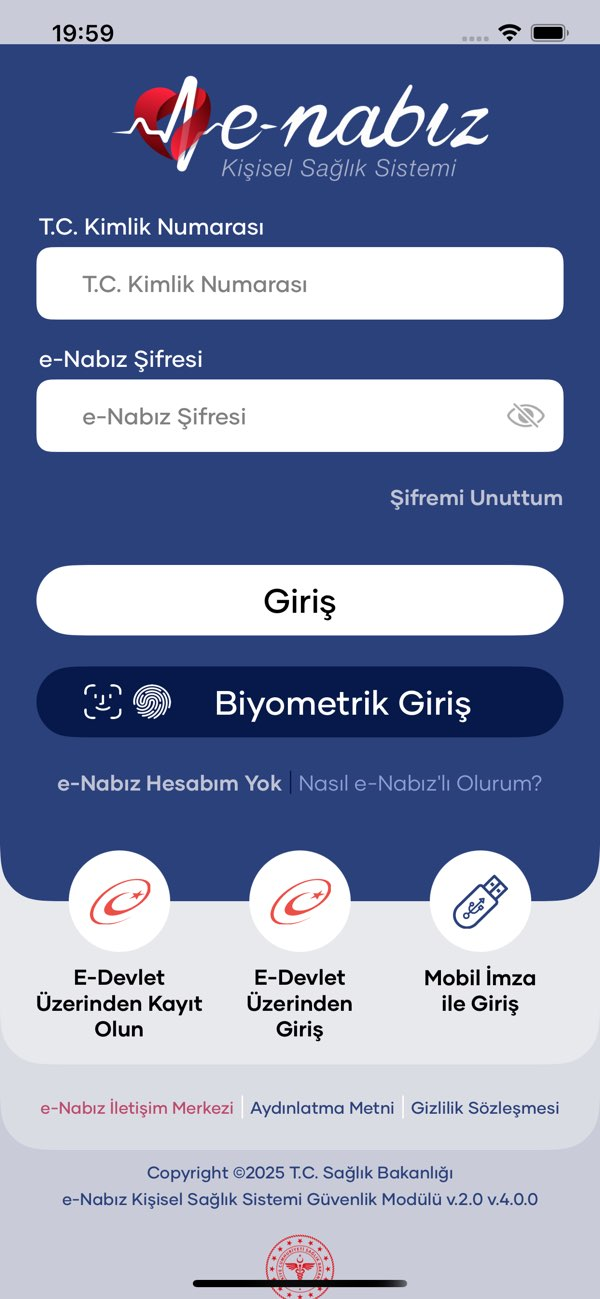 e-Nabız Resimleri