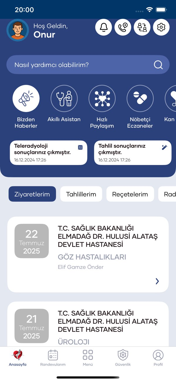 e-Nabız Resimleri