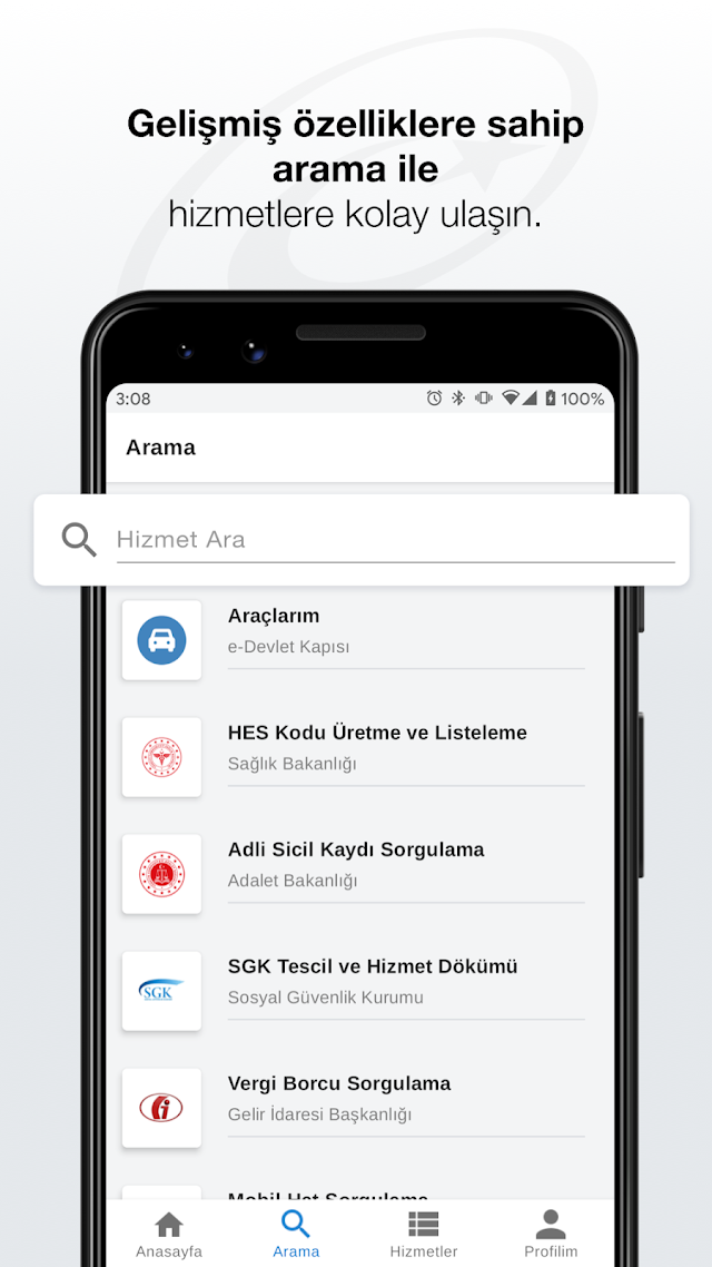 e-Devlet Kapısı Resimleri