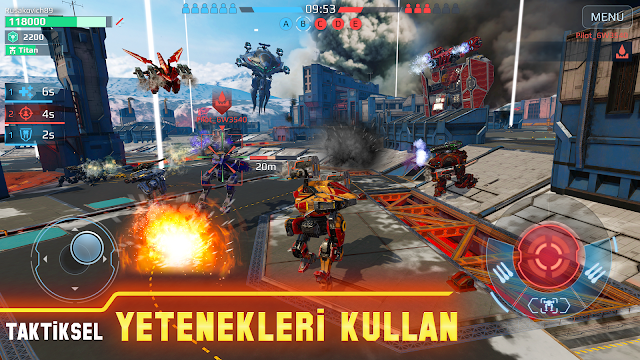 War Robots PvP Multiplayer Resimleri