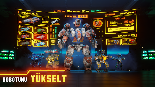War Robots PvP Multiplayer Resimleri