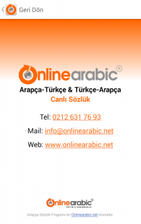 Arapça-Türkçe Sözlük Ücretsiz! Resimleri