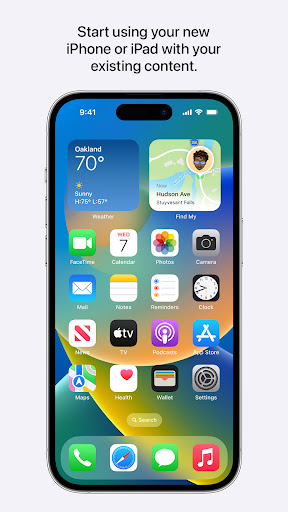 Android'den iOS'a Geçiş Uygulaması Resimleri