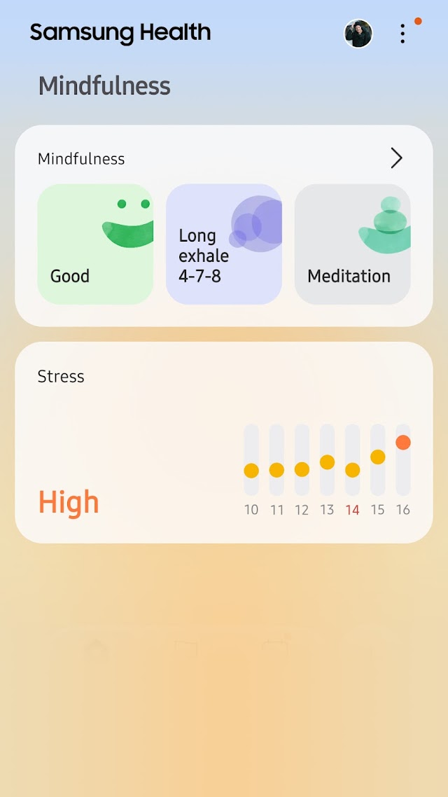 Samsung Health Resimleri