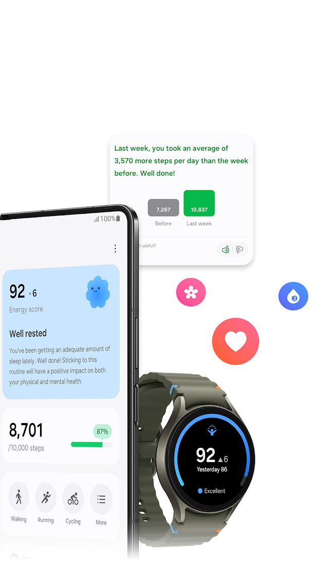 Samsung Health Resimleri