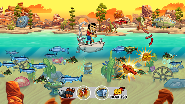 Dynamite Fishing � World Games Resimleri
