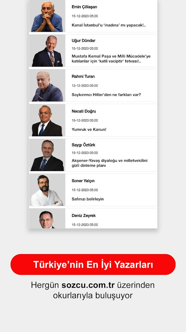 Sözcü Gazetesi - Haberler Resimleri