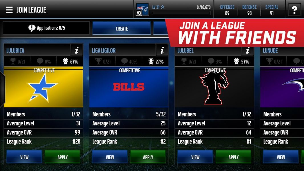 Madden NFL Mobile İndir (Android) Gezginler Mobil