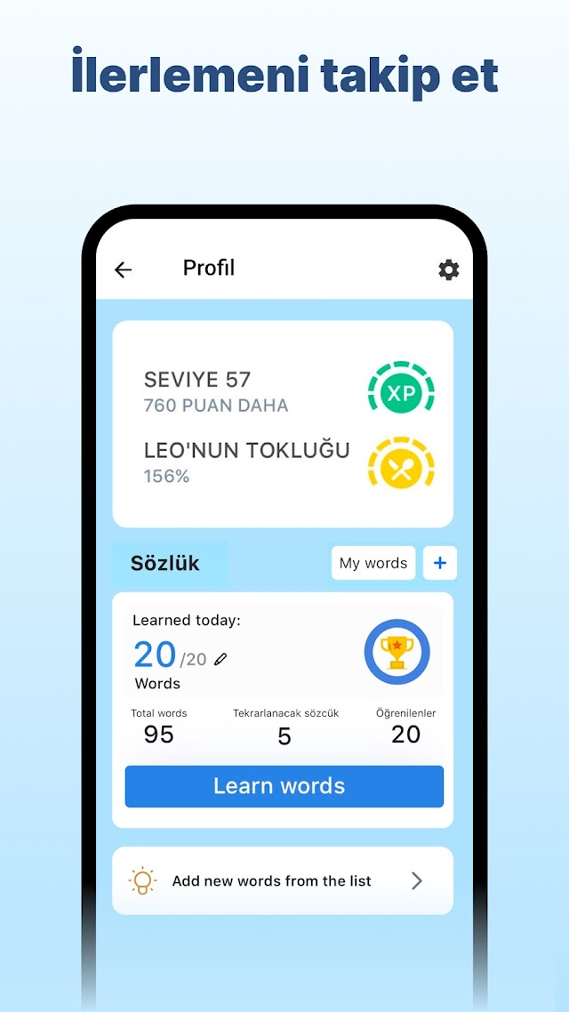 Lingualeo: yabancı dil öğrenme Resimleri