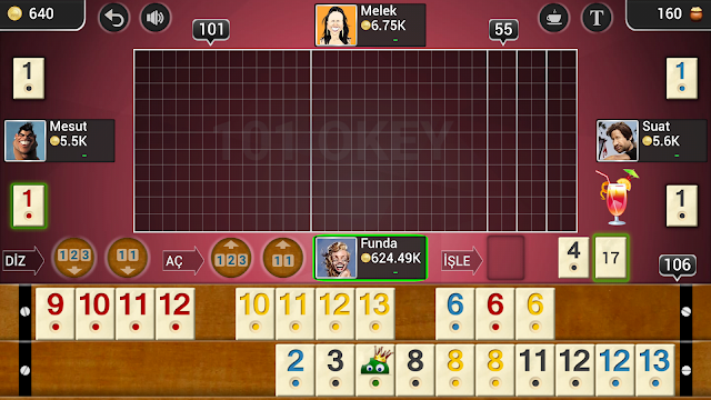 101 Okey - İnternetsiz Resimleri