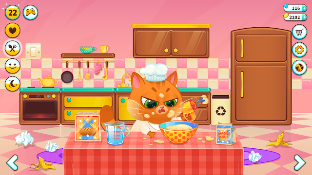 Bubbu – My Virtual Pet Cat Resimleri