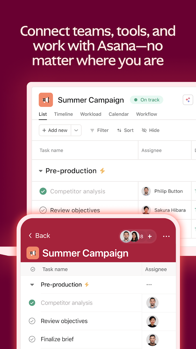 Asana: Work Management Resimleri