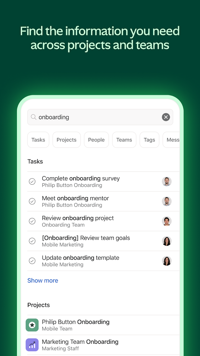 Asana: Work Management Resimleri