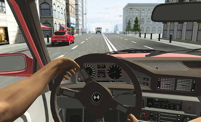 Racing in Car Resimleri