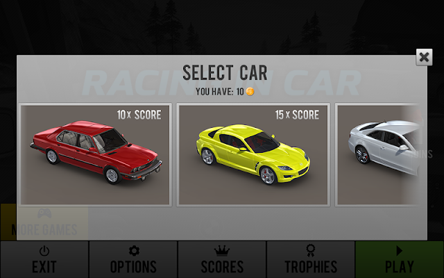 Racing in Car Resimleri
