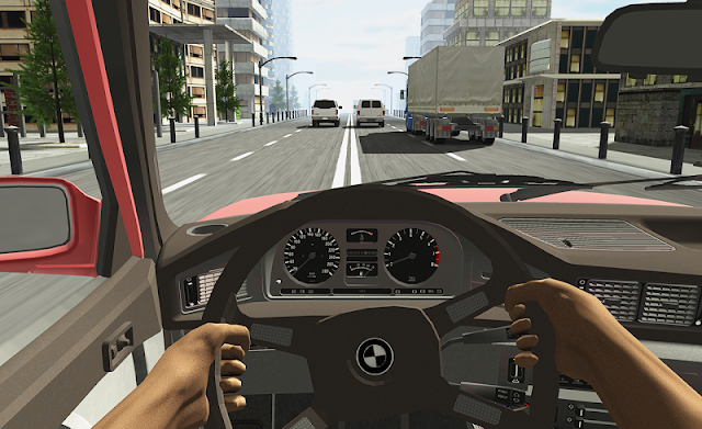 Racing in Car Resimleri