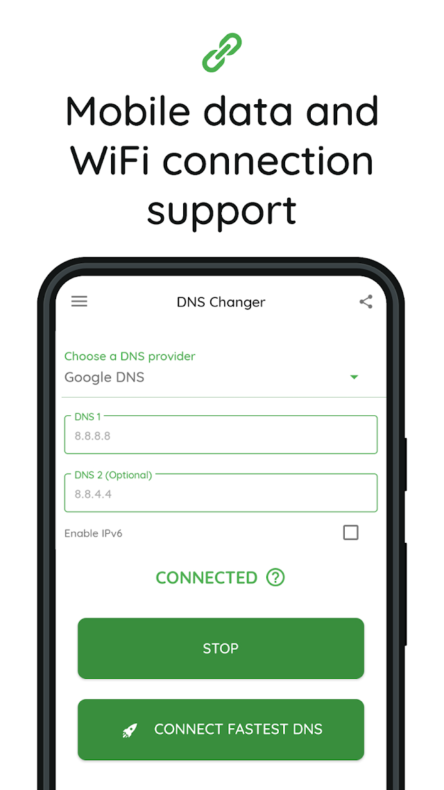 DNS Changer & Net Speed Test Resimleri