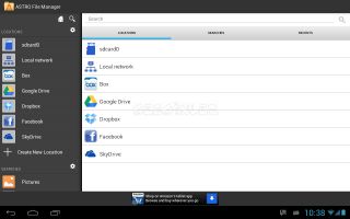 ASTRO File Manager / Browser Resimleri