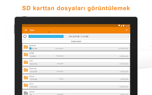 ASTRO Dosya Yöneticisi Resimleri