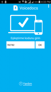 Voicedocs sesi yazya evirme Resimleri