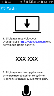 Voicedocs sesi yazya evirme Resimleri