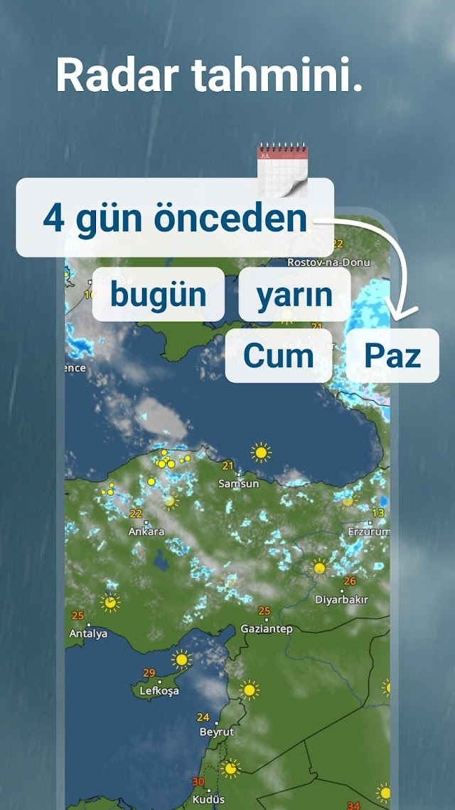 Hava durumu & Radar - Türkiye Resimleri