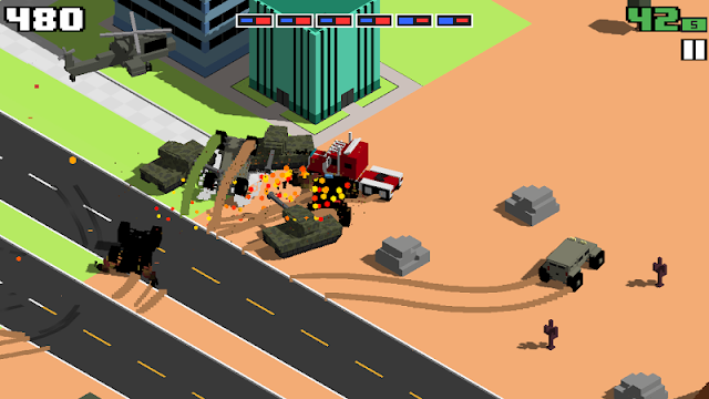 Smashy Road: Wanted Resimleri