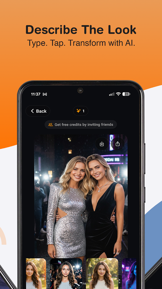 RetroSelfie: AI Selfie Editor Resimleri