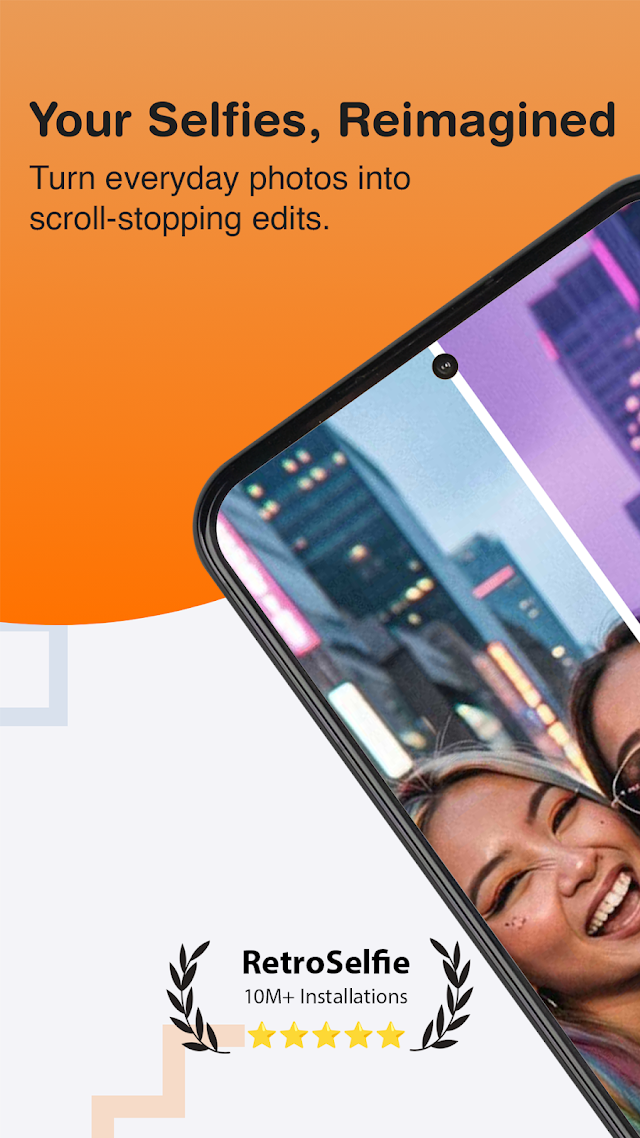 RetroSelfie: AI Selfie Editor Resimleri