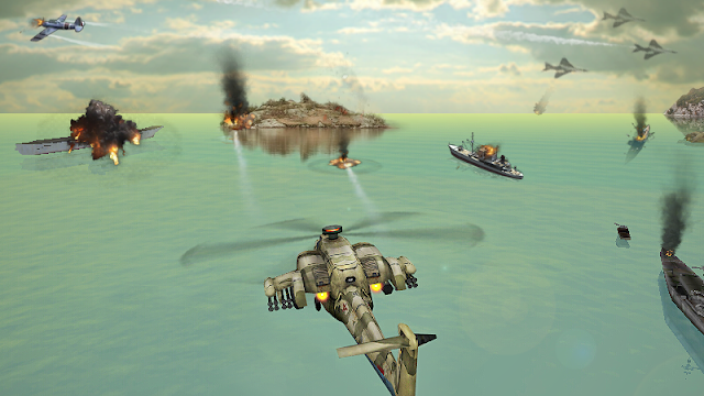 Helikopter Saldırısı 3D Resimleri