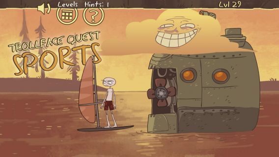 Troll face Quest Sports puzzle Resimleri