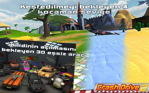 Crash Drive 2 - Multi Oyunu 3d Resimleri
