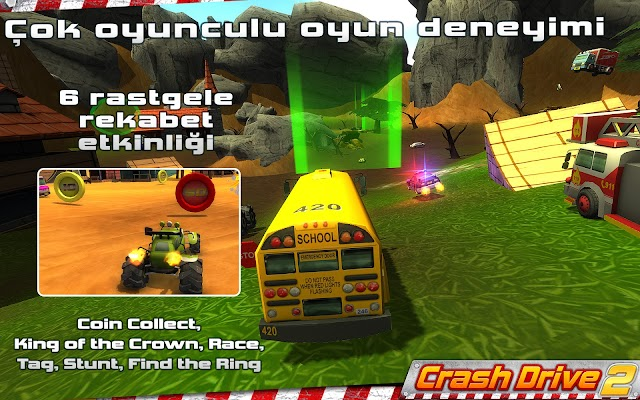 Crash Drive 2 - Multi Oyunu 3d Resimleri