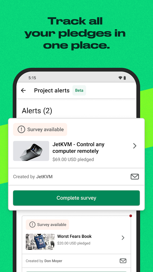 Kickstarter Resimleri
