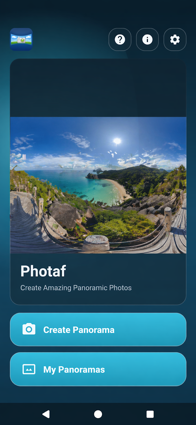 Photaf Panorama Pro Resimleri
