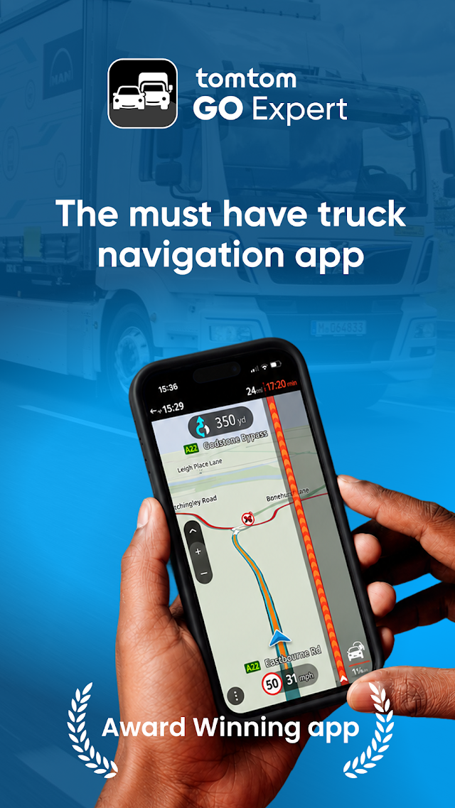 TomTom GO Expert: Truck GPS Resimleri