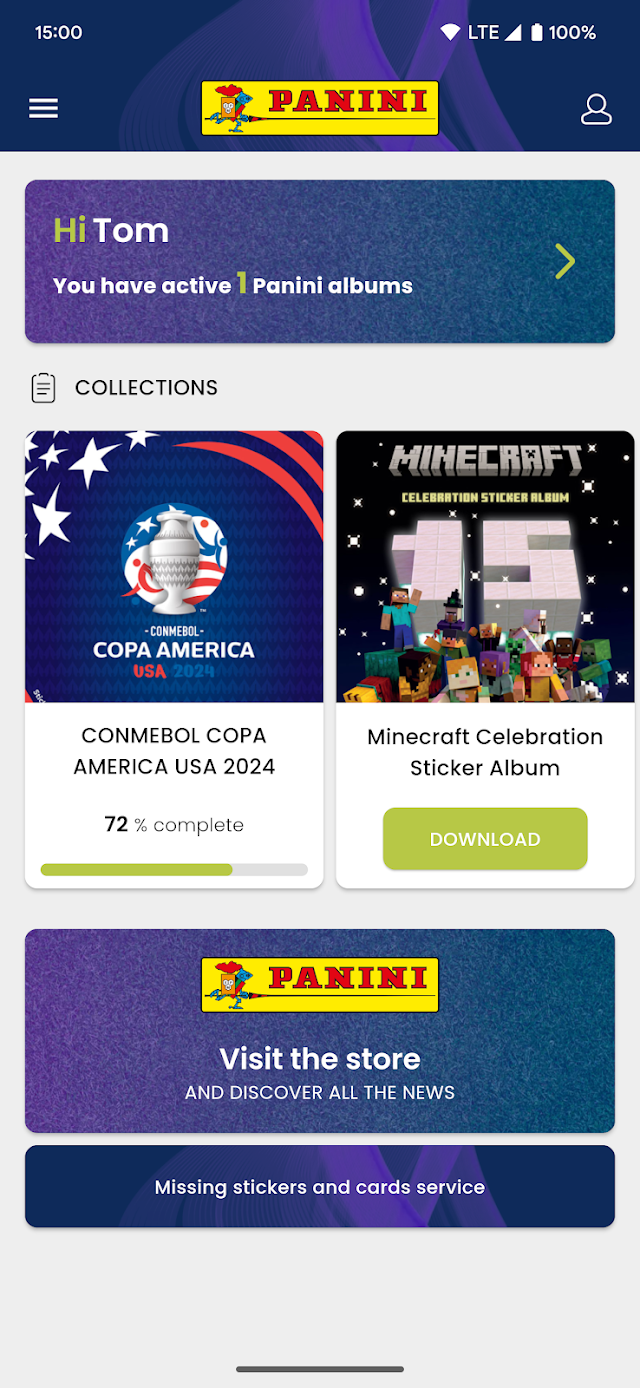Panini Collectors Resimleri