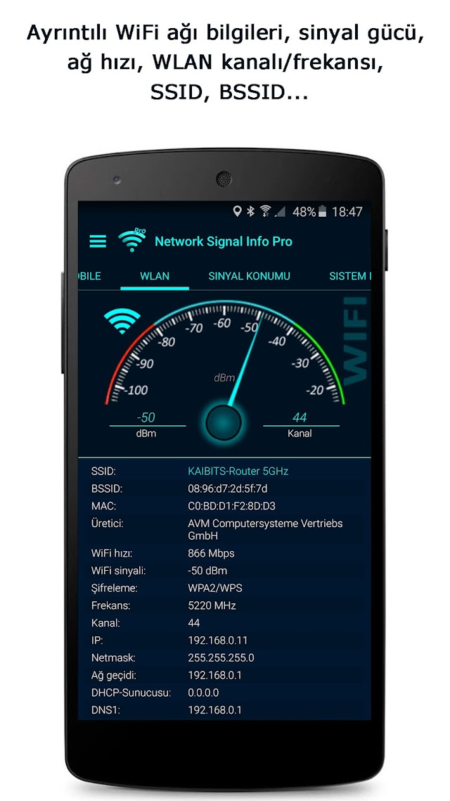 Network Signal Info Resimleri