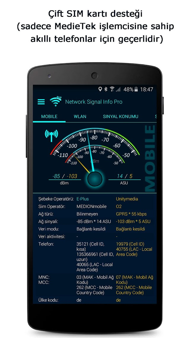 Network Signal Info Resimleri