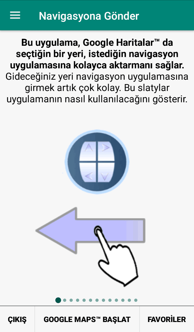 Navigasyona Gönder Resimleri