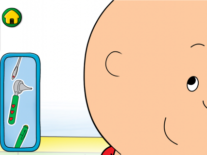 Caillou Check Up - Doktorculuk Resimleri