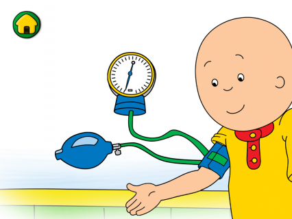 Caillou Check Up - Doktorculuk Resimleri