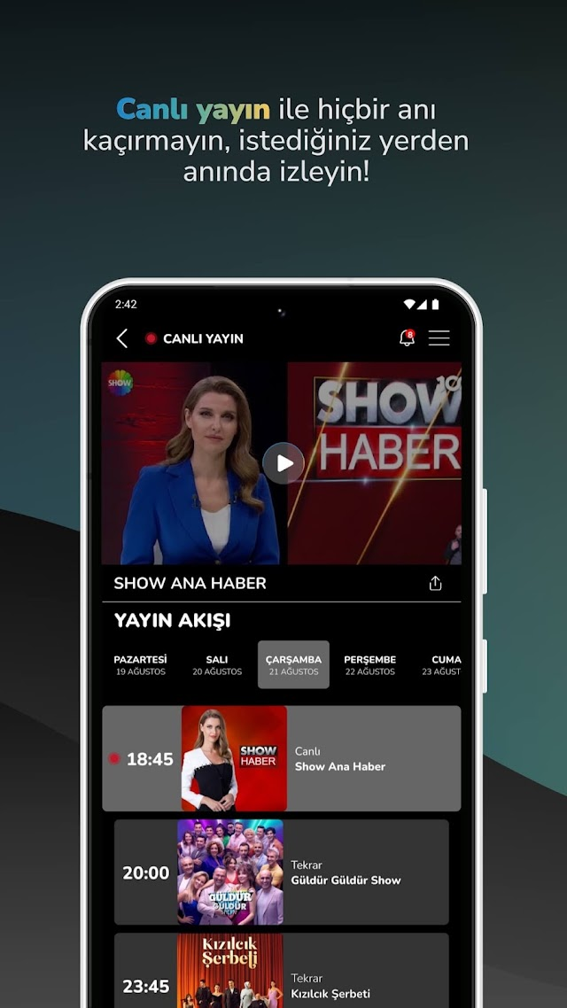 Show TV - Dizi İzle & Canlı TV Resimleri
