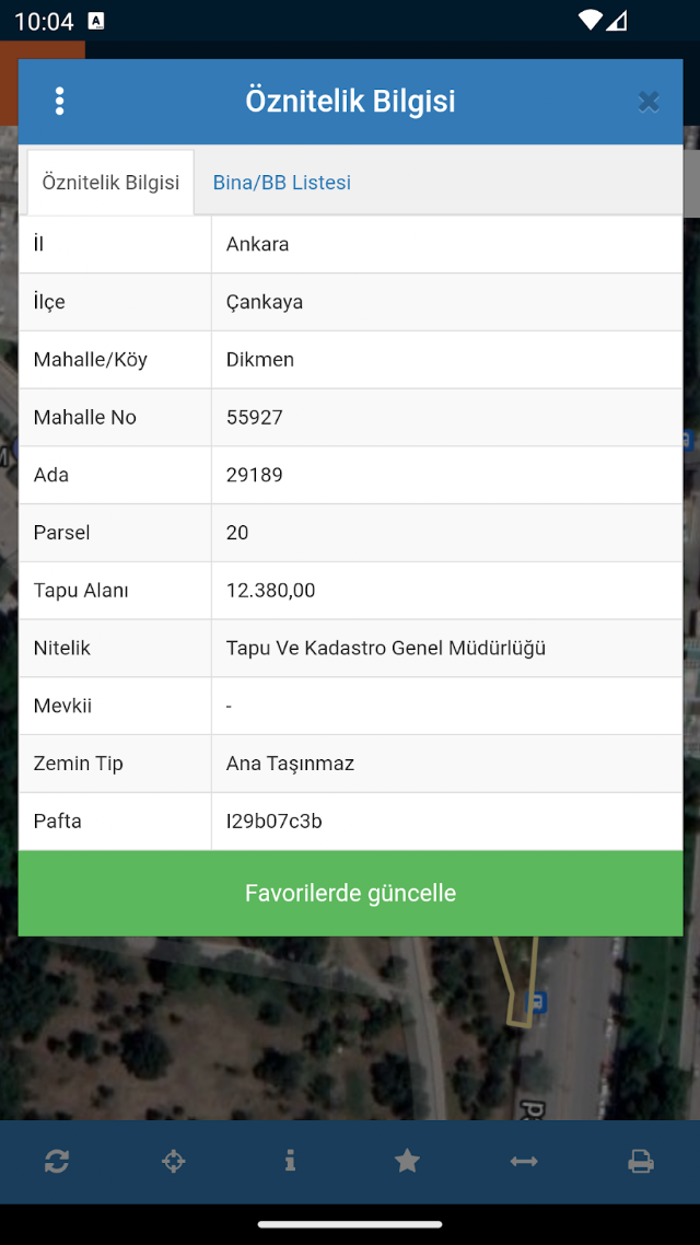TKGM Parsel Sorgu Resimleri