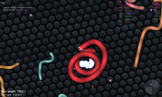 slither.io Resimleri