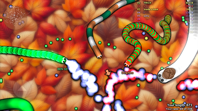 slither.io Resimleri