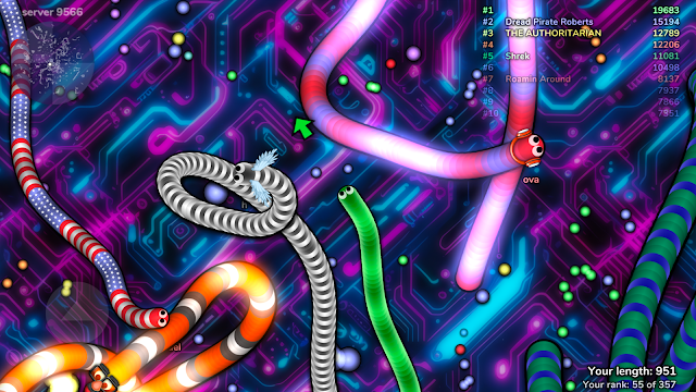slither.io Resimleri