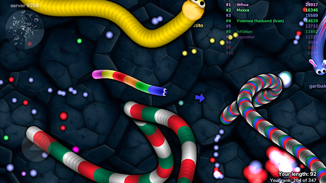 slither.io Resimleri