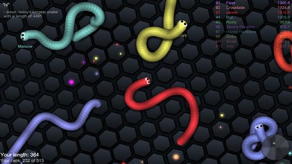 slither.io Resimleri