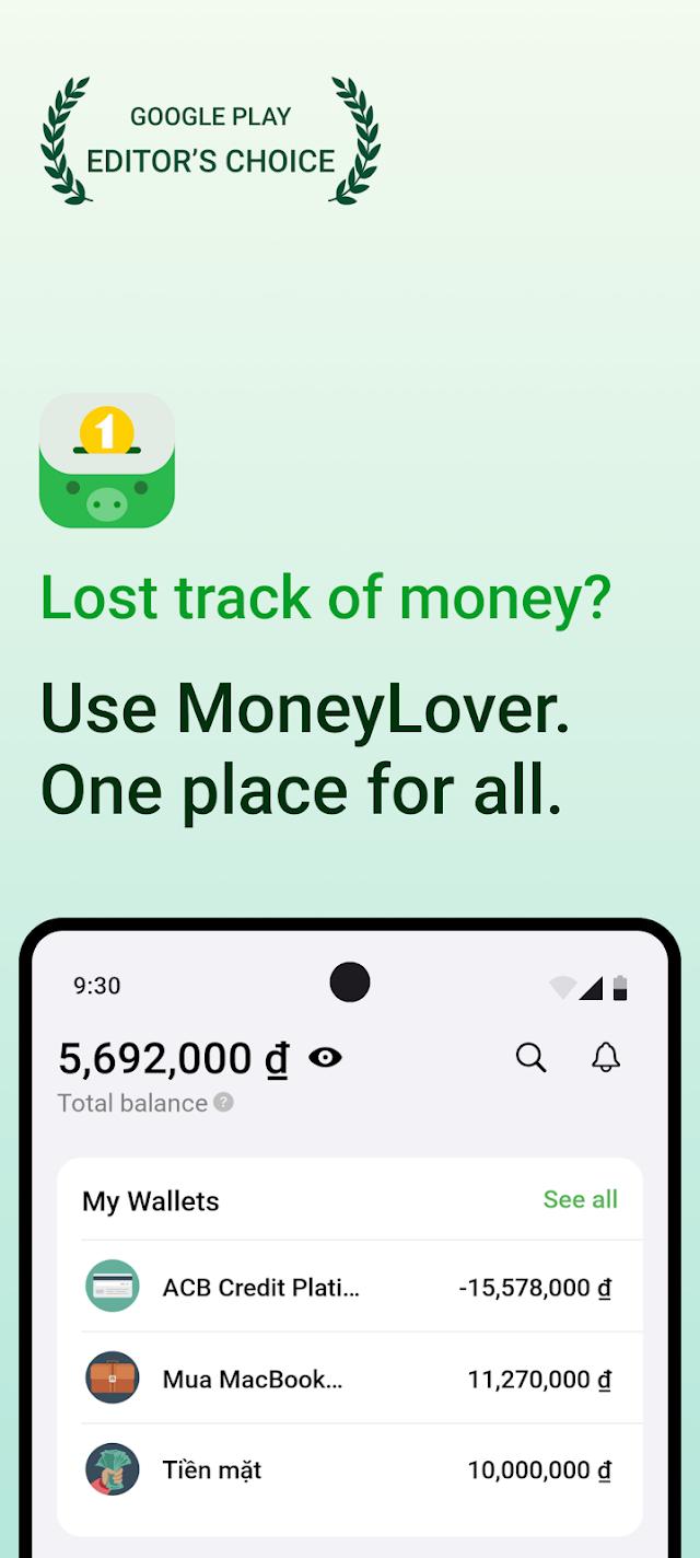Money Lover - Gider yöneticisi Resimleri